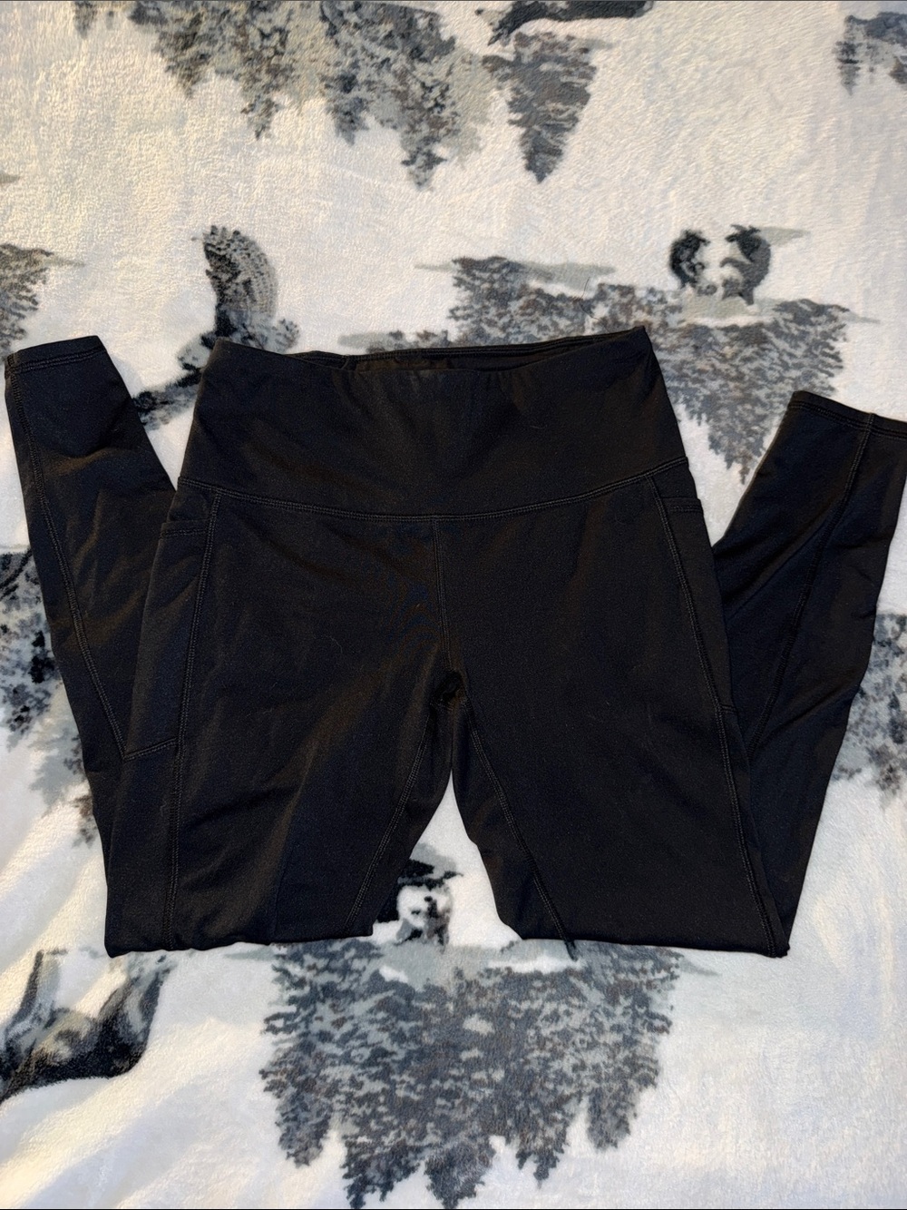 RBX Black High-Waist Leggings